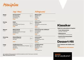 Migros Restaurant Katalog | Aktuälli Deals und Ängbot | 2025-03-31T00:00:00.000Z - 2025-04-04T00:00:00.000Z