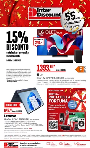 Interdiscount Katalog | Interdiscount reklamblad IT | 2025-03-10T00:00:00.000Z - 2025-03-23T00:00:00.000Z