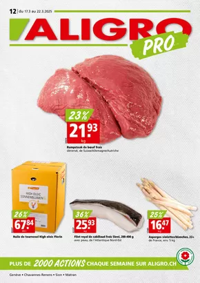 Aligro Katalog in Basel | Actions PRO #12 | 2025-03-17T00:00:00.000Z - 2025-03-22T00:00:00.000Z