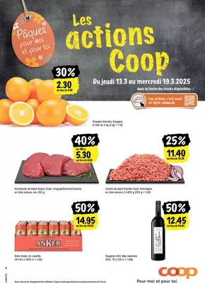 Coop City Katalog in Lausanne | Üsi beste Deals für Sie | 2025-03-13T00:00:00.000Z - 2025-03-19T00:00:00.000Z