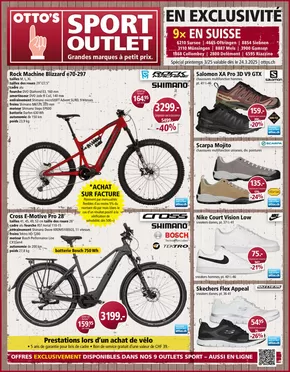 Otto's Katalog in Basel | SPECIAL SPORT - FR | 2025-03-24T00:00:00.000Z - 2025-03-25T00:00:00.000Z