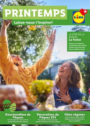 Lidl Katalog in Kreuzlingen | Printemps - FR | 2025-03-13T00:00:00.000Z - 2025-04-19T00:00:00.000Z