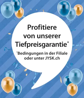 JYSK Katalog in La Chaux-de-Fonds | Grossartige Angebote - DE | 2025-03-18T00:00:00.000Z - 2025-04-01T00:00:00.000Z