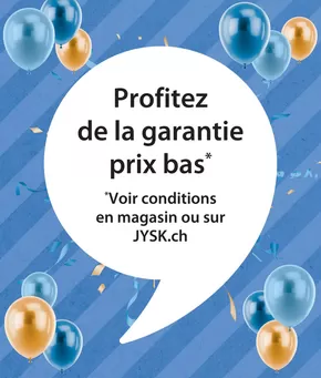 JYSK Katalog in La Chaux-de-Fonds | Offres exceptionnelles - FR | 2025-03-18T00:00:00.000Z - 2025-04-01T00:00:00.000Z