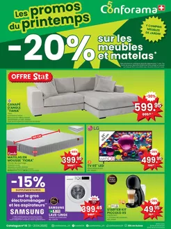 Conforama Katalog in Davos | Top-Ängbot für alli Schnäppchenjäger | 2026-04-08T00:00:00.000Z - 2026-04-21T00:00:00.000Z