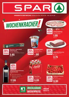 SPAR Katalog in Schaffhausen | Tolles Ängbot für alli Chunde | 2026-04-16T00:00:00.000Z - 2026-04-22T00:00:00.000Z