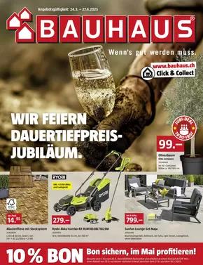 Bauhaus Katalog in Bern | Bauhaus reklamblad - DE | 2025-03-24T00:00:00.000Z - 2025-04-27T00:00:00.000Z