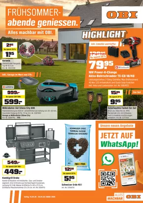 OBI Katalog | Alles machbar mit OBI. | 2025-04-12T00:00:00.000Z - 2025-04-26T00:00:00.000Z