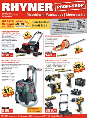 Rhyner Katalog | Rhyner reklamblad | 2025-04-14T00:00:00.000Z - 2025-05-25T00:00:00.000Z