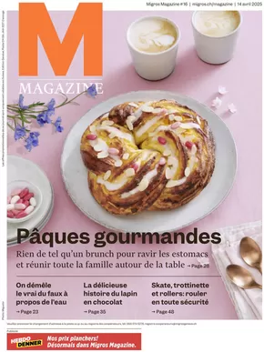Migros Katalog in Genève | Aktuälli Schnäppchen und Ängbot | 2025-04-14T00:00:00.000Z - 2025-04-28T00:00:00.000Z