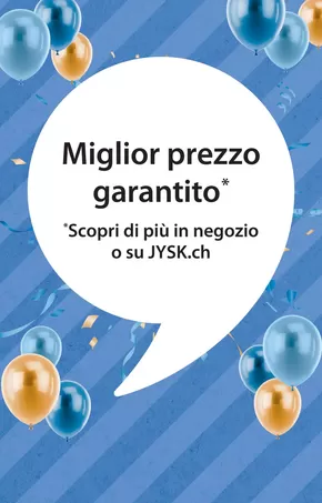 JYSK Katalog in Basel | Grandi offerte - IT | 2025-04-15T00:00:00.000Z - 2025-04-29T00:00:00.000Z