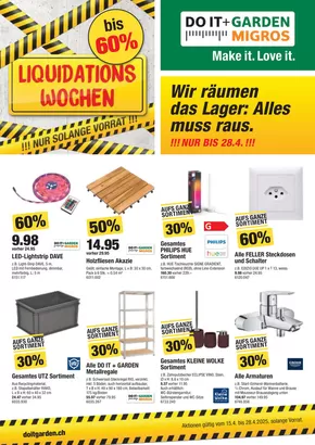 Do it + Garden Katalog in Bern | Unsere Prospekte - DE | 2025-04-15T00:00:00.000Z - 2025-04-28T00:00:00.000Z