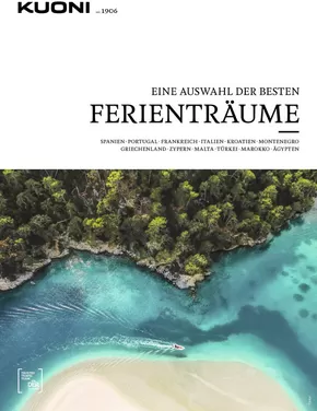 Kuoni Reisen Katalog in Bülach | KUONI Ferienträume 24/26 (DE) | 2025-04-17T00:00:00.000Z - 2025-05-01T00:00:00.000Z