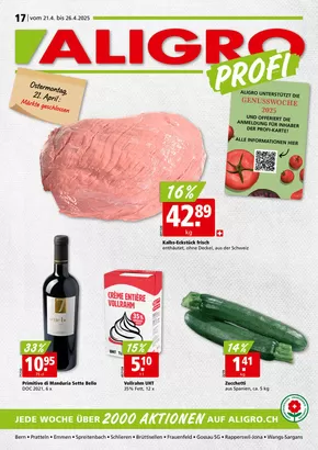 Aligro Katalog in Lausanne | Sonderängbot für Sie | 2025-04-21T00:00:00.000Z - 2025-04-26T00:00:00.000Z