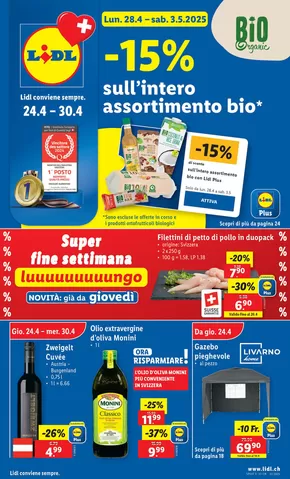 Lidl Katalog in Lausanne | Aktuälli Deals und Ängbot | 2025-04-24T00:00:00.000Z - 2025-04-30T00:00:00.000Z