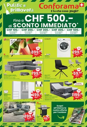 Conforama Katalog in Sion | Conforama reklamblad - FR | 2025-04-23T00:00:00.000Z - 2025-05-06T00:00:00.000Z