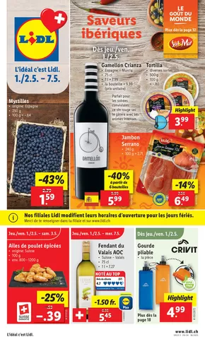 Lidl Katalog in Bulle | Attraktiivi Ängbot entdecke | 2025-05-01T00:00:00.000Z - 2025-05-07T00:00:00.000Z