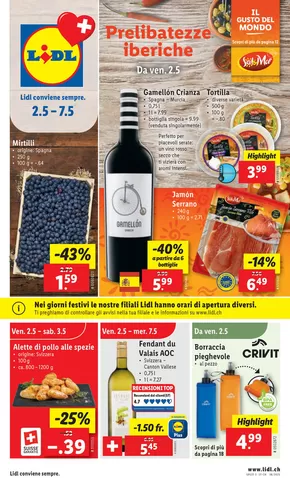 Lidl Katalog in Bulle | Ängbot für Schnäppchenjäger | 2025-05-02T00:00:00.000Z - 2025-05-07T00:00:00.000Z