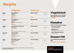 Migros Restaurant Katalog in Dübendorf | Groossi Uswahl a Ängbot | 2025-05-12T00:00:00.000Z - 2025-05-16T00:00:00.000Z