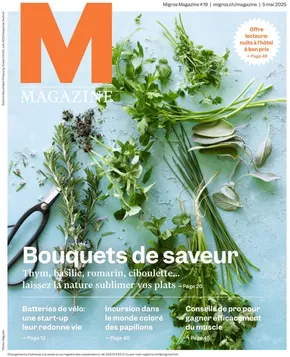 Migros Katalog | Üsi beste Deals für Sie | 2025-05-05T00:00:00.000Z - 2025-05-19T00:00:00.000Z