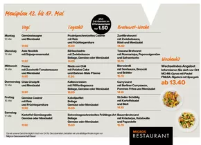 Migros Restaurant Katalog | Migros Restaurant Menüplan | 2025-05-12T00:00:00.000Z - 2025-05-17T00:00:00.000Z