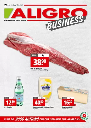 Aligro Katalog | Actions BUSINESS #20 | 2025-05-12T00:00:00.000Z - 2025-05-17T00:00:00.000Z