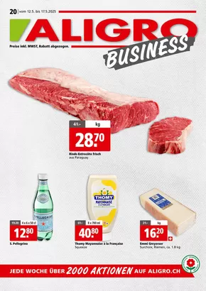 Aligro Katalog | Top-Ängbot für alli Schnäppchenjäger | 2025-05-12T00:00:00.000Z - 2025-05-17T00:00:00.000Z