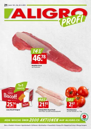 Aligro Katalog | Attraktiivi Sonderängbot für alli | 2025-05-19T00:00:00.000Z - 2025-05-24T00:00:00.000Z