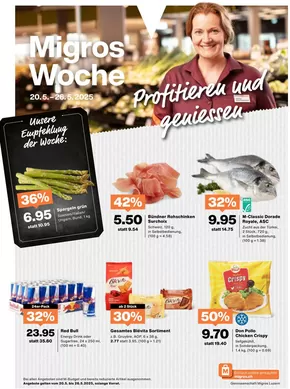 Migros Katalog in Zürich | Aktuälli Deals und Ängbot | 2025-05-20T00:00:00.000Z - 2025-05-26T00:00:00.000Z