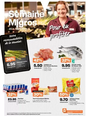 Migros Katalog in Zürich | Rabatt und Aktione | 2025-05-20T00:00:00.000Z - 2025-05-26T00:00:00.000Z