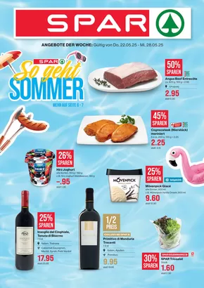 SPAR Katalog in Crans-Montana | Tolles Ängbot für Schnäppchenjäger | 2025-05-22T00:00:00.000Z - 2025-05-28T00:00:00.000Z