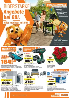 OBI Katalog in Zürich | Alles machbar mit OBI. | 2025-05-24T00:00:00.000Z - 2025-06-14T00:00:00.000Z
