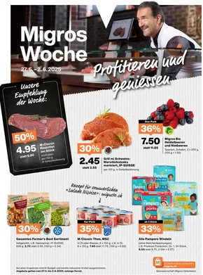 Migros Katalog in Davos | Aktuälli Sonderaktione | 2025-05-27T00:00:00.000Z - 2025-06-02T00:00:00.000Z