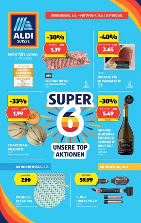 Aldi Katalog in Steffisburg | Blätter online im ALDI SUISSE Flugblatt | 2025-06-05T00:00:00.000Z - 2025-06-11T00:00:00.000Z