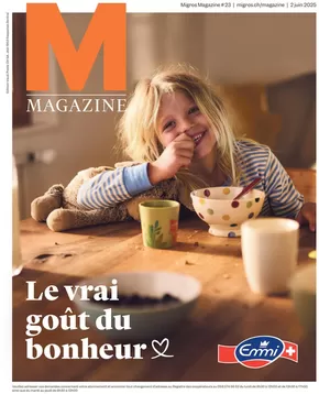 Migros Katalog in Sion | Tolle Rabatt uf usgwählte Produkt | 2025-06-02T00:00:00.000Z - 2025-06-16T00:00:00.000Z