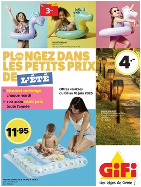 GiFi Katalog in Pfäffikon | Gifi catalogue - FR | 2025-06-03T00:00:00.000Z - 2025-06-16T00:00:00.000Z
