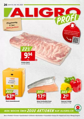 Aligro Katalog | Tolles Ängbot für alli Chunde | 2025-06-09T00:00:00.000Z - 2025-06-14T00:00:00.000Z