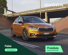Škoda Katalog | Preisliste Fabia | 2025-06-05T00:00:00.000Z - 2025-06-19T00:00:00.000Z