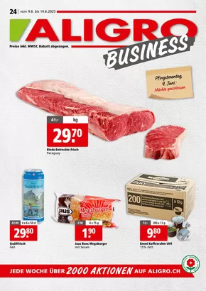 Aligro Katalog | Tolles Ängbot für Schnäppchenjäger | 2025-06-09T00:00:00.000Z - 2025-06-14T00:00:00.000Z