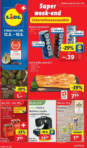 Lidl Katalog in Luzern | Aktuälli Schnäppchen und Ängbot | 2025-06-12T00:00:00.000Z - 2025-06-18T00:00:00.000Z