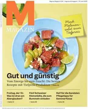 Migros Katalog in Gossau (ZH) | Tolles Ängbot für Schnäppchenjäger | 2025-06-09T00:00:00.000Z - 2025-06-23T00:00:00.000Z