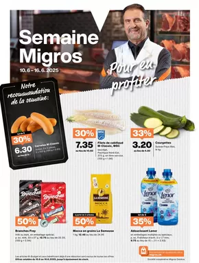 Migros Katalog in Genève | Top-Deals für alli Chunde | 2025-06-10T00:00:00.000Z - 2025-06-16T00:00:00.000Z