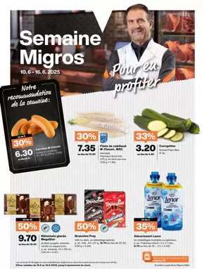 Migros Katalog in Binningen | Aktuälli Deals und Ängbot | 2025-06-10T00:00:00.000Z - 2025-06-16T00:00:00.000Z