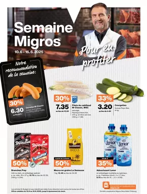 Migros Katalog in Lausanne | Groossi Uswahl a Ängbot | 2025-06-10T00:00:00.000Z - 2025-06-16T00:00:00.000Z
