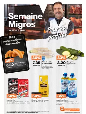 Migros Katalog in Sion | Exklusivi Deals für üsi Chunde | 2025-06-10T00:00:00.000Z - 2025-06-16T00:00:00.000Z