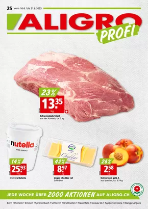 Aligro Katalog | Neui Ängbot zum Entdecke | 2025-06-16T00:00:00.000Z - 2025-06-21T00:00:00.000Z