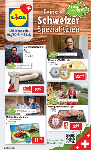 Lidl Katalog in Schaffhausen | Klein aber fein - DE | 2025-06-19T00:00:00.000Z - 2025-06-21T00:00:00.000Z