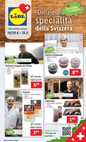 Lidl Katalog in Schaffhausen | Piccolo ma squisito - IT | 2025-06-19T00:00:00.000Z - 2025-06-21T00:00:00.000Z