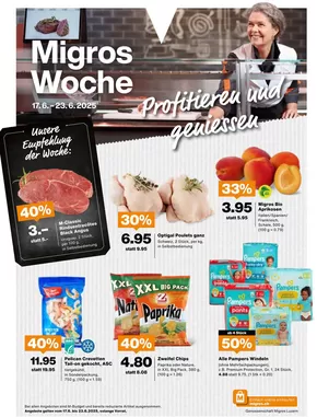 Migros Katalog in Zürich | Exklusivi Deals für üsi Chunde | 2025-06-17T00:00:00.000Z - 2025-06-23T00:00:00.000Z