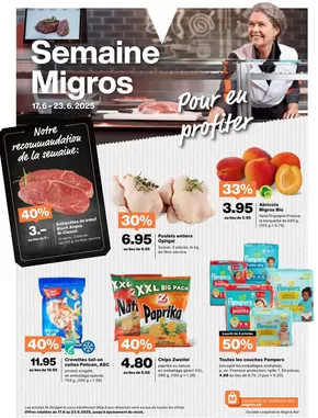Migros Katalog in Regensdorf | Aktuälli Schnäppchen und Ängbot | 2025-06-17T00:00:00.000Z - 2025-06-23T00:00:00.000Z